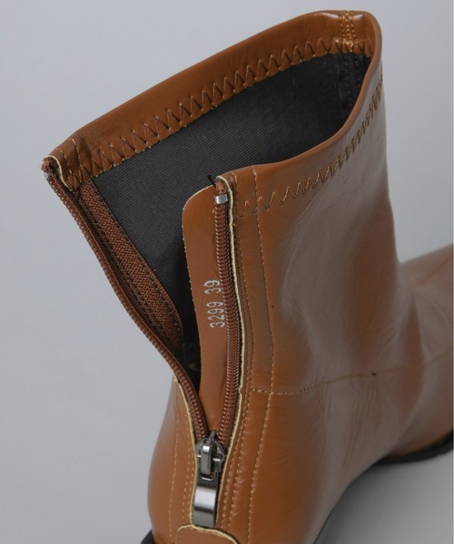 Olu.(オルドット)の「ポインテッドトゥブーツ(ブーツ・レディース・ブラック/キャメル・37/39/35)」の17枚目の写真