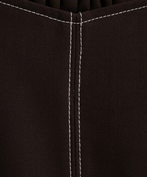 natural couture（ナチュラルクチュール）の「【WEB限定】ハートウエストマーメイドスカート（スカート・レディース・ネイビー/ベージュ/グレー/ブラウン・FREE）」の16枚目の写真