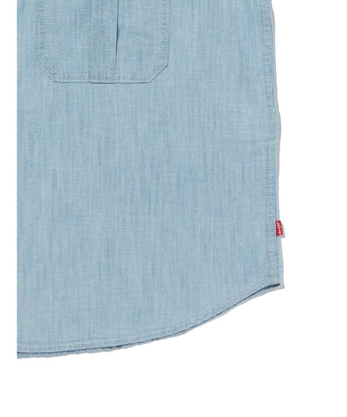 Levi's（リーバイス）の「Levi's/リーバイス ロングスリーブ ボックスシャツ（シャツ/ブラウス・メンズ・ライトインディゴブルー・XL/S/M/L）」の6枚目の写真