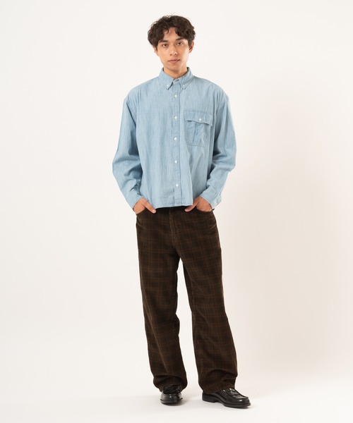 Levi's（リーバイス）の「Levi's/リーバイス ロングスリーブ ボックスシャツ（シャツ/ブラウス・メンズ・ライトインディゴブルー・XL/S/M/L）」の11枚目の写真