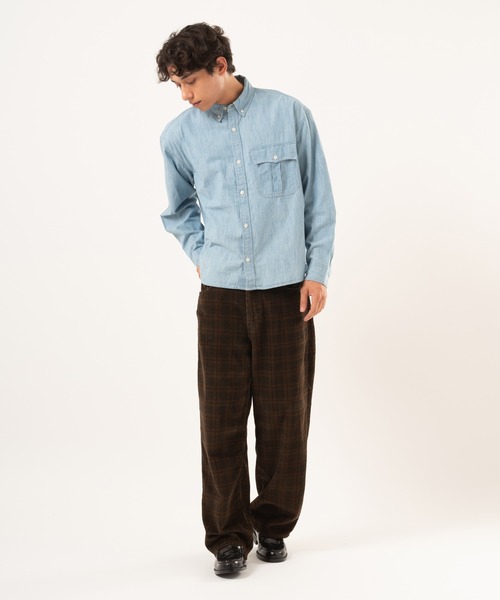 Levi's（リーバイス）の「Levi's/リーバイス ロングスリーブ ボックスシャツ（シャツ/ブラウス・メンズ・ライトインディゴブルー・XL/S/M/L）」の12枚目の写真