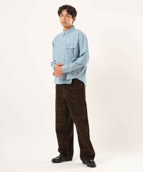 Levi's（リーバイス）の「Levi's/リーバイス ロングスリーブ ボックスシャツ（シャツ/ブラウス・メンズ・ライトインディゴブルー・XL/S/M/L）」の13枚目の写真