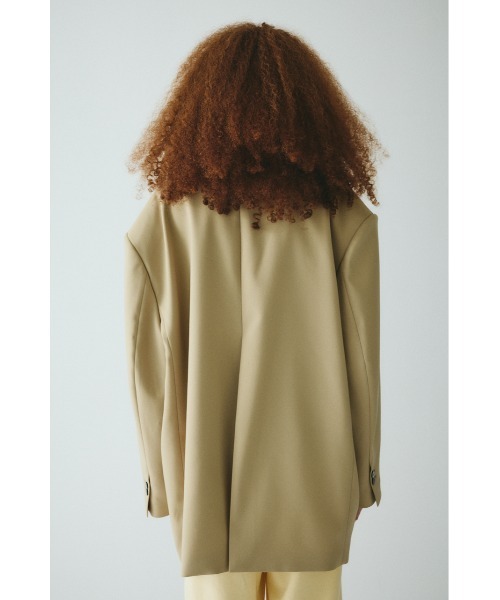 セール】No collar over jacket ノーカラーオーバージャケット