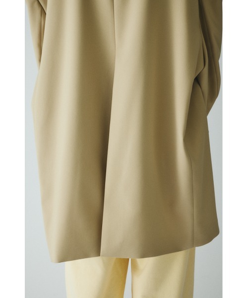 HeRIN.CYE（ヘリンドットサイ）の「No collar over jacket　　ノーカラーオーバージャケット（その他アウター・レディース・ブラウン/ネイビー/ベージュ・38/36）」の6枚目の写真