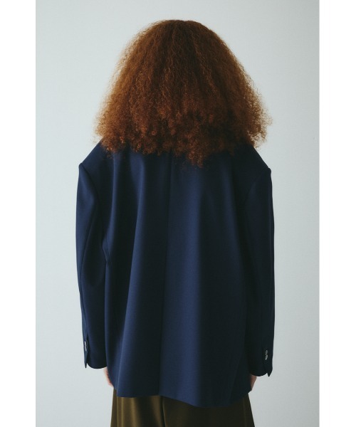 セール】No collar over jacket ノーカラーオーバージャケット