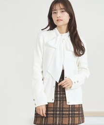 MISCH MASCH | WEB限定 2025秋冬新作 リボンボウタイブラウス(シャツ/ブラウス)