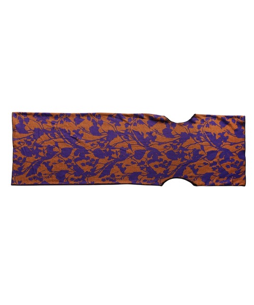 antiqua（アンティカ）の「4WAYロングスヌード（ネックウォーマー/スヌード・レディース・パープル/ブラック・ONESIZE）」の5枚目の写真