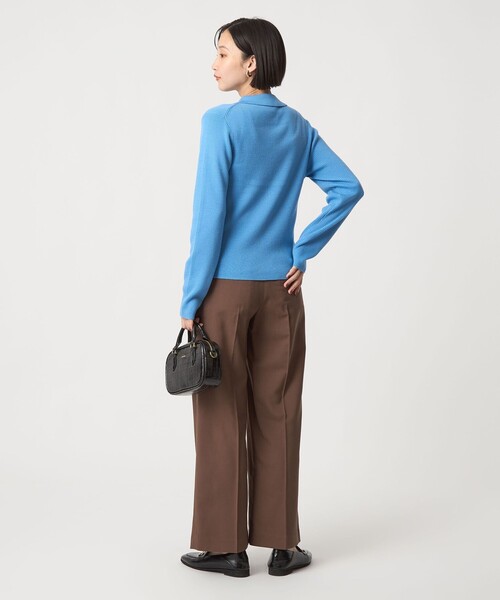 パンツ greens W-KNEE PANTS< HEAVY CHINO >(KHAKI-GREEN) / GERUGA | CROSS