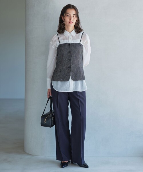 専用green label relaxing ジャケット40　ワイド パンツ38 green label relaxing（グリーンレーベルリラクシング）の「2