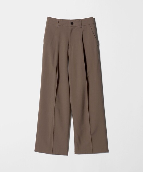 size SHORT/TALLあり］キチントボトムス カバー ワイド パンツ