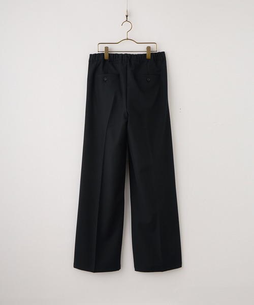 cussil（クシル）の「【cussil/クシル】ヘビードレープ2タックワイドストレートセンタープレススラックスパンツ【セットアップ対応】（スラックス・メンズ・ライトグレー/ブラック・XS/L/M/S）」の20枚目の写真