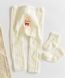 【ベビー】アニマルスパッツ&ソックスセット