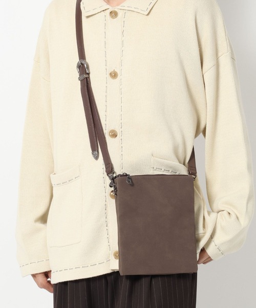 RAGEBLUE（レイジブルー）の「ウエスタンバックル//ミニショルダーバッグ（ショルダーバッグ・メンズ・ブラック系その他/ブラック/ブラウン・FREE）」の6枚目の写真