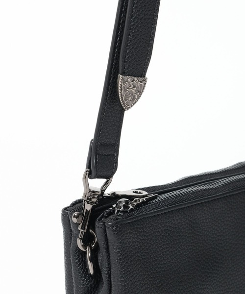 RAGEBLUE（レイジブルー）の「ウエスタンバックル//ミニショルダーバッグ（ショルダーバッグ・メンズ・ブラック系その他/ブラック/ブラウン・FREE）」の15枚目の写真