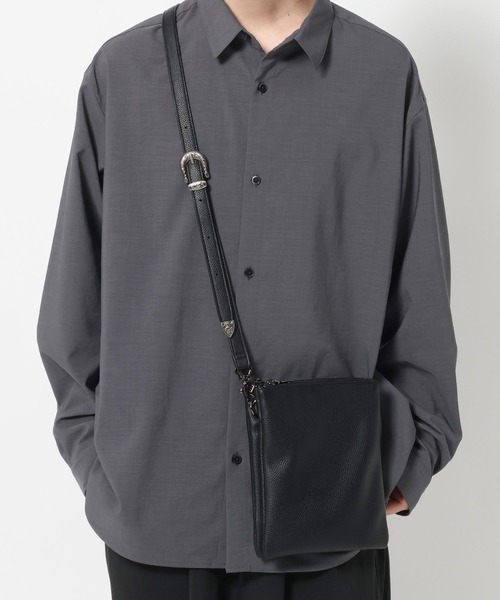 RAGEBLUE（レイジブルー）の「ウエスタンバックル//ミニショルダーバッグ（ショルダーバッグ・メンズ・ブラック系その他/ブラック/ブラウン・FREE）」の4枚目の写真