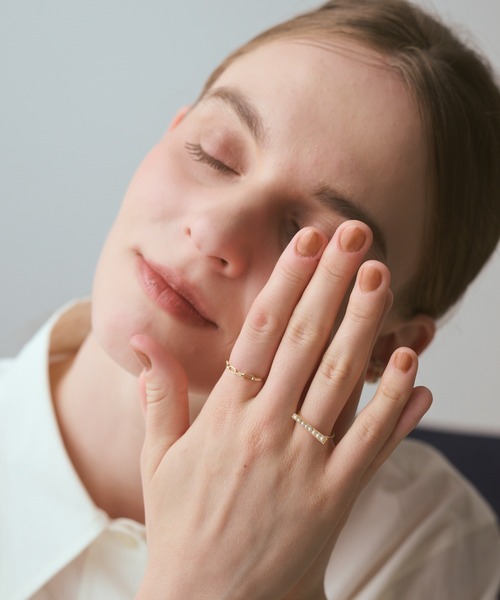 K10パールリング（リング）｜agete（アガット）のファッション通販