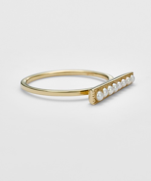 K10パールリング（リング）｜agete（アガット）のファッション通販