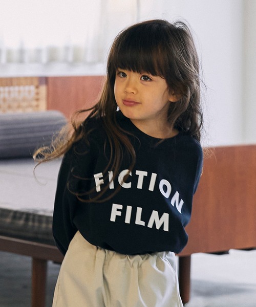 GENERATOR（ジェネレーター）の「ジェネレーター FICTIONFILM L/S Tシャツ（Tシャツ/カットソー・キッズ・ブラック/チャコールグレー/ベージュ系その他・XL/L）」の2枚目の写真