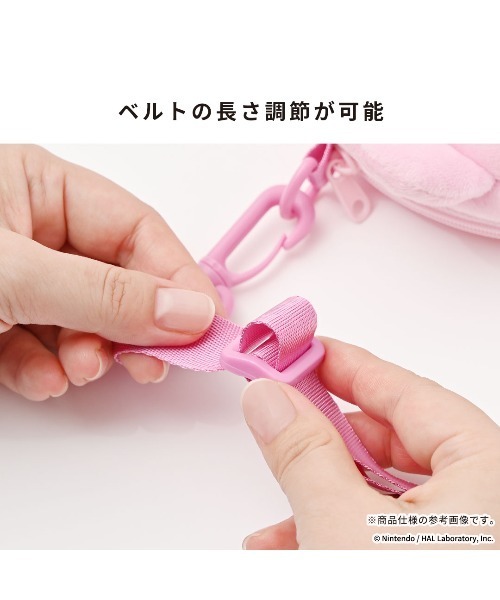 Hamee(ハミィ)の「星のカービィ 窓付き ショルダーバッグ(ショルダーバッグ・レディース・ピンク系その他/イエロー系その他・FREE)」の8枚目の写真