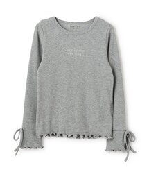 ⭐︎こもも⭐︎ケイトスペードニューヨーク シティ柄 長袖Tシャツ 白 130㎝ ⭐︎こもも⭐︎様専用ケイトスペードニューヨーク シティ柄 長袖