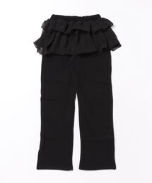 TARKER（ターカー）の「【ジュニアあり】シフォンツキラメ裏毛ロングパンツ（その他パンツ）」
