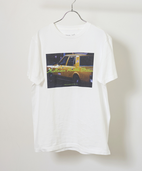 JOURNAL STANDARD relume(ジャーナルスタンダード レリューム)の「別注 TOMOYA WATANABE フォトTシャツ(Tシャツ/カットソー・レディース・ホワイト系その他/ホワイト/ホワイト×ホワイト・FREE)」の4枚目の写真