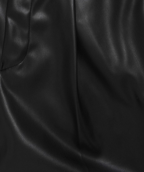 HARE(ハレ)の「【SET UP対応】LUXEレザーワイドフレアパンツ(HARE)(スラックス・メンズ・ブラウン系その他/グレー系その他/ブラック/ブラウン系その他2/ベージュ・SMALL/LARGE/MEDIUM)」の13枚目の写真