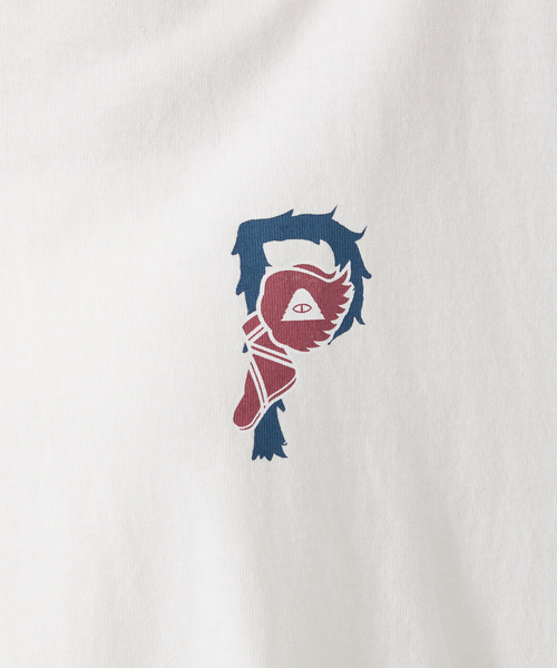 POLeR（ポーラー）の「【POLER/ポーラー】BIG LOGO CREW/ビッグロゴ クルーネック ロングスリーブTシャツ/両面プリント/ユニセックス（Tシャツ/カットソー・メンズ・グレー/ライトブラウン/ホワイト・M/L）」の22枚目の写真