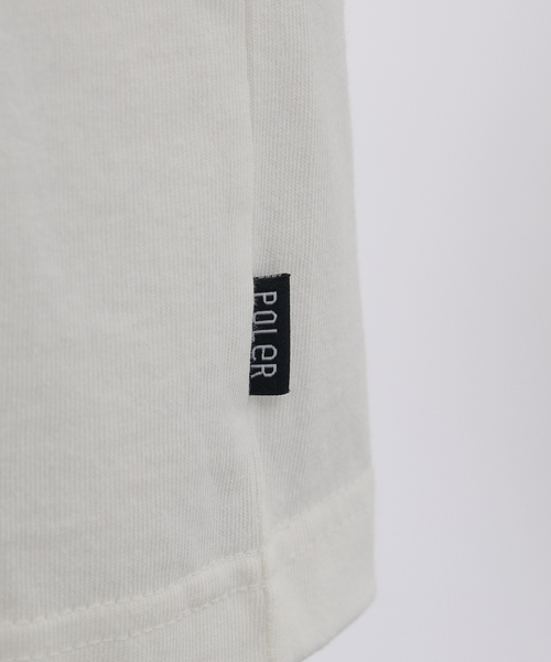 POLeR（ポーラー）の「【POLER/ポーラー】BIG LOGO CREW/ビッグロゴ クルーネック ロングスリーブTシャツ/両面プリント/ユニセックス（Tシャツ/カットソー・メンズ・グレー/ライトブラウン/ホワイト・M/L）」の21枚目の写真