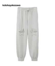 kotohayokozawa（コトハヨコザワ）の「【kotohayokozawa】STAR★ PATCH SWEAT PANTS (SET UP)（スウェットパンツ）」