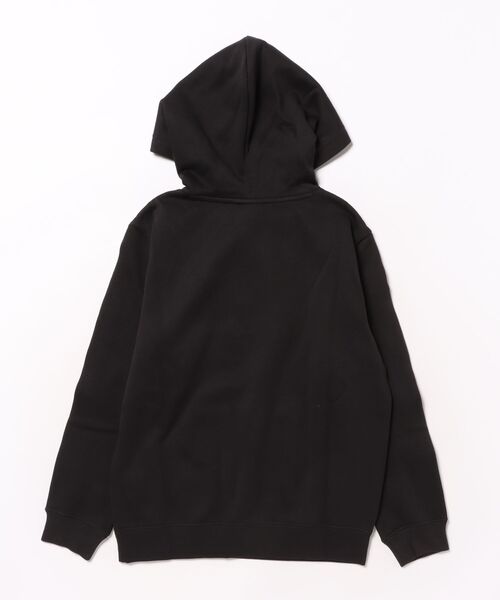 PUMA（プーマ）の「PUMA/プーマ ESS TAPE ﾘﾗｯｸｽﾄﾞHD FL G キッズ パーカー 691154（パーカー・キッズ・ブラック/ライトカーキ・130cm/140cm/150cm）」の3枚目の写真