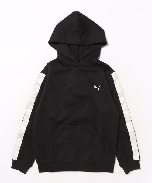 PUMA（プーマ）の「PUMA/プーマ ESS TAPE ﾘﾗｯｸｽﾄﾞHD FL G キッズ パーカー 691154（パーカー・キッズ・ブラック/ライトカーキ・130cm/140cm/150cm）」の10枚目の写真