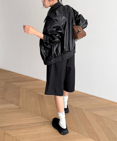 CANAL JEAN diggity　合皮ブルゾン CANAL JEAN｜diggity 合皮ブルゾン | Rakuten Fashion(楽天