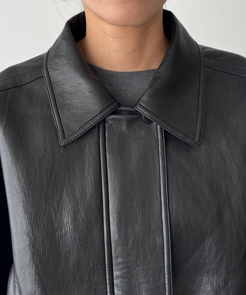 diggity 合皮ブルゾン（ブルゾン）｜CANAL JEAN（キャナルジーン）の