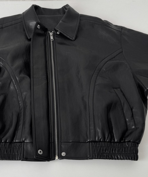 diggity 合皮ブルゾン（ブルゾン）｜CANAL JEAN（キャナルジーン）の