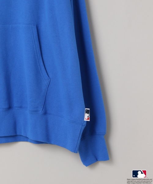 LOWRYS FARM（ローリーズファーム）の「【LFM(U)】ＭＬＢロゴスウェットパーカー　579331（パーカー・メンズ・ネイビー/ブラウン/ブルー/グリーン・MEDIUM/LARGE）」の15枚目の写真