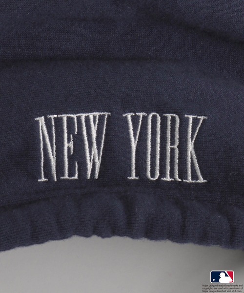 LOWRYS FARM（ローリーズファーム）の「【LFM(U)】ＭＬＢロゴスウェットパーカー　579331（パーカー・メンズ・ネイビー/ブラウン/ブルー/グリーン・MEDIUM/LARGE）」の13枚目の写真