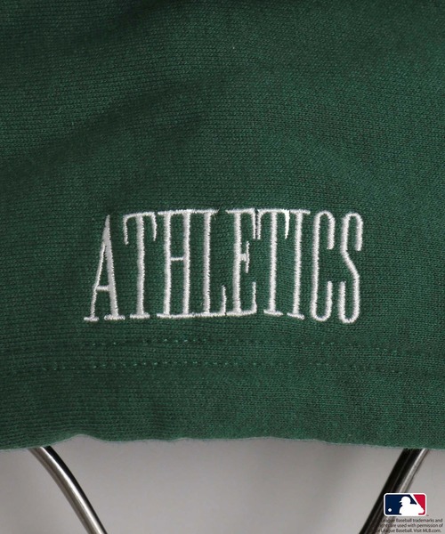 LOWRYS FARM（ローリーズファーム）の「【LFM(U)】ＭＬＢロゴスウェットパーカー　579331（パーカー・メンズ・ネイビー/ブラウン/ブルー/グリーン・MEDIUM/LARGE）」の10枚目の写真