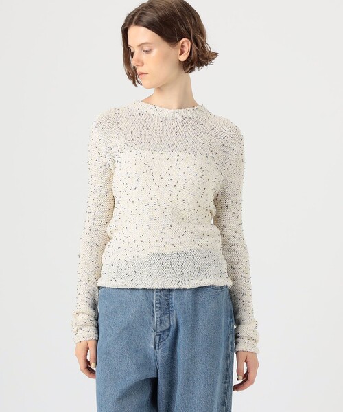 TOMORROWLAND (トゥモローランド)の「GABRIELA HEARST JAN SWEATER(ニット/セーター・レディース・ホワイト系その他・S)」の9枚目の写真
