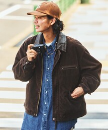 FREAK'S STORE(t[NXXgA)LEATHERETTE SW WORK JKT/Ubh XEF[h [NWPbg(u])