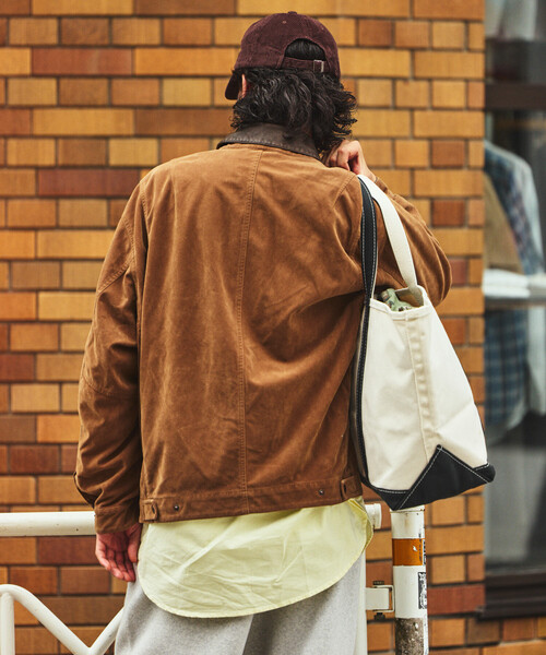 FREAK'S STORE/フリークスストア レザレッド スウェード ワーク