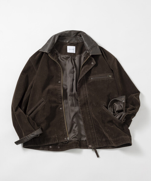 FREAK'S STORE/フリークスストア レザレッド スウェード ワーク