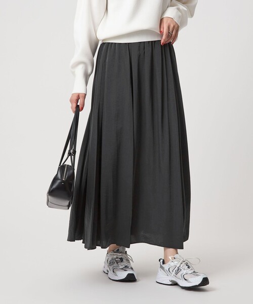 元値4万円❗️新品未使用❗️MARK&LONA プリーツスカート ナロー フレア スカート（スカート）｜green label relaxing（グリーン