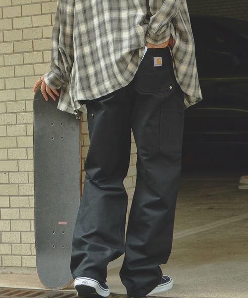 Carhartt(カーハート)の「Carhartt / カーハート BO1 FIRM DUCK DOUBLE-FRONT UTILITY WORK PANT ワークパンツ(チノパンツ・メンズ・ブラック/ブラウン・30/34/36/32)」の16枚目の写真