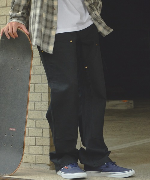 Carhartt(カーハート)の「Carhartt / カーハート BO1 FIRM DUCK DOUBLE-FRONT UTILITY WORK PANT ワークパンツ(チノパンツ・メンズ・ブラック/ブラウン・30/34/36/32)」の14枚目の写真