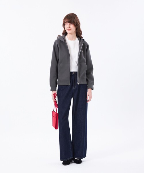 MACKINTOSH PHILOSOPHY（ﾏｯｷﾝﾄｯｼｭ ﾌｨﾛｿﾌｨｰ）の「バッキンガムベア ダンボールパーカー（パーカー・レディース・ベージュ系その他4/ダークネイビー/チャコールグレー/ブラック/グレー系その他・38）」の6枚目の写真