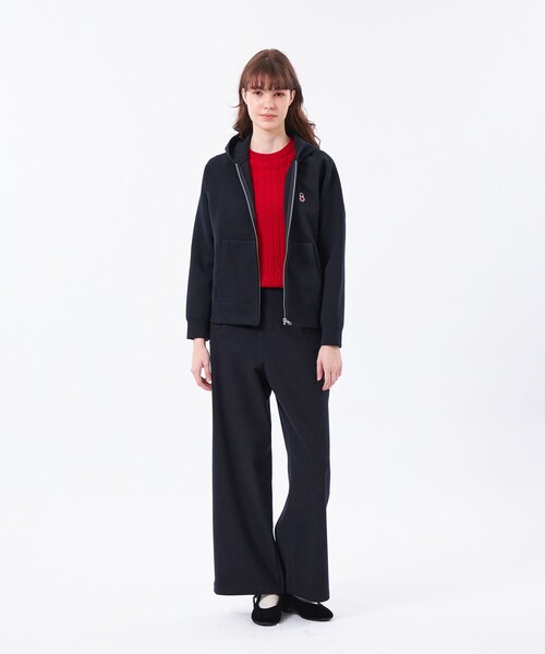 MACKINTOSH PHILOSOPHY（ﾏｯｷﾝﾄｯｼｭ ﾌｨﾛｿﾌｨｰ）の「バッキンガムベア ダンボールパーカー（パーカー・レディース・ベージュ系その他4/ダークネイビー/チャコールグレー/ブラック/グレー系その他・38）」の8枚目の写真