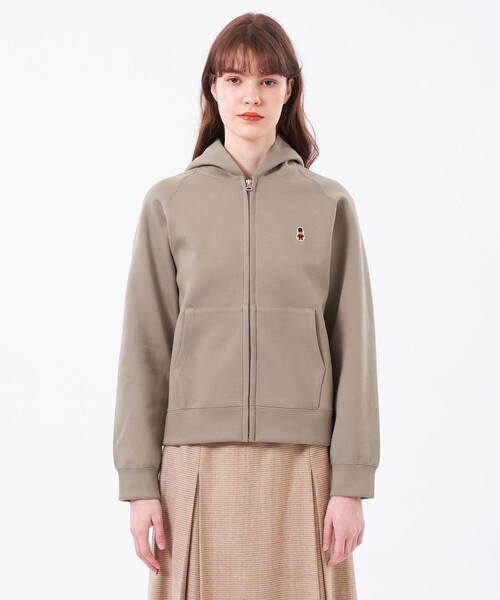 MACKINTOSH PHILOSOPHY（ﾏｯｷﾝﾄｯｼｭ ﾌｨﾛｿﾌｨｰ）の「バッキンガムベア ダンボールパーカー（パーカー・レディース・ベージュ系その他4/ダークネイビー/チャコールグレー/ブラック/グレー系その他・38）」の10枚目の写真