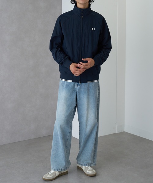 FRED PERRY（フレッドペリー）の「【FRED PERRY】CRINKLE HARRINGTON JACKET J2321（その他アウター・メンズ・ネイビー/レッド/アイボリー・XL/L/M/S）」の12枚目の写真