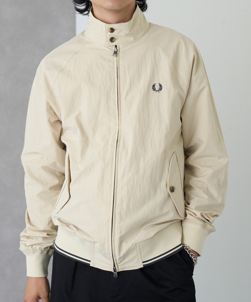 FRED PERRY（フレッドペリー）の「【FRED PERRY】CRINKLE HARRINGTON JACKET J2321（その他アウター・メンズ・ネイビー/レッド/アイボリー・XL/L/M/S）」の15枚目の写真